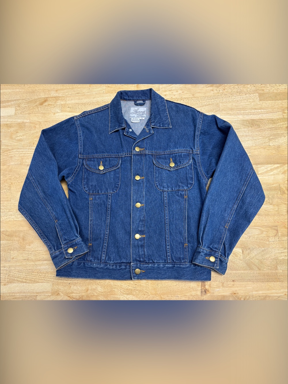 VTG Searsi International Denim Jacket S 80s 90s Trucker Classic Jean Coat